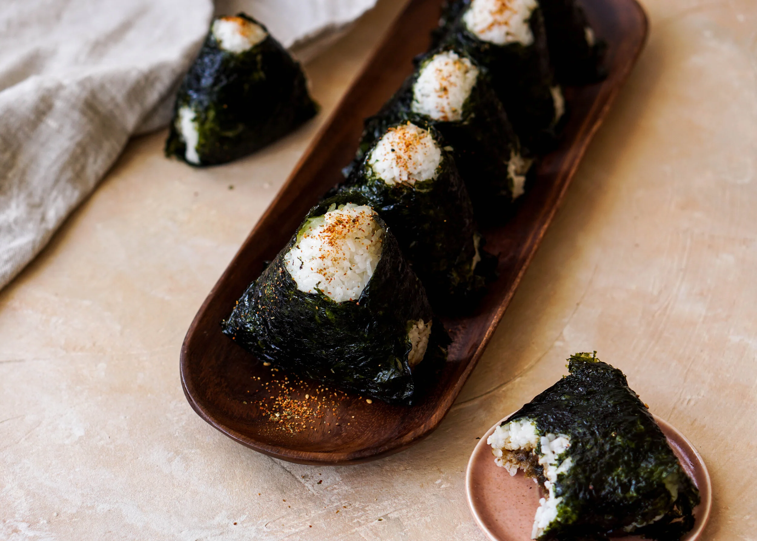 Miso Eggplant Onigiri — Eat Cho Food